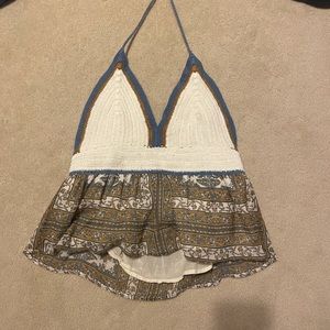 American Eagle Knit Halter Top